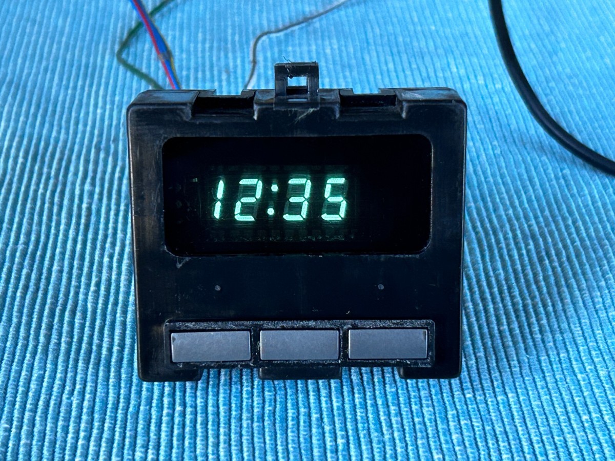 86 87 Toyota Celica GT GTS Digital Dash Clock LED Tested