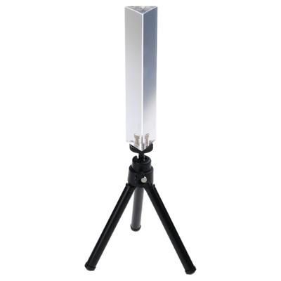 K9 Optical Glass Triangular Prism Stand Photography Triangular Prism 1/4 Thread