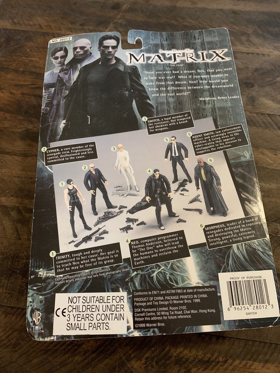 THE MATRIX  The film  - Cypher - N2 Toys - 1999 EUR 40,00 - ES