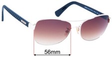 SFx Replacement Sunglass Lenses fits Coach HC 7054 - 56mm Wide