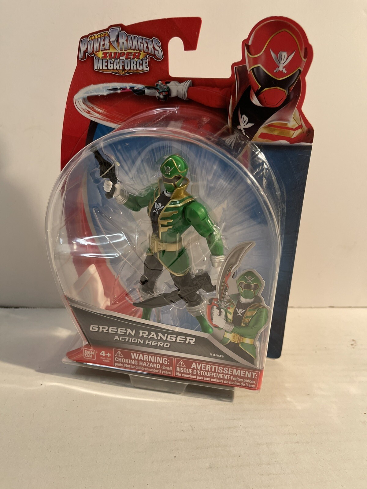 Power Rangers Megaforce Green Ranger Figure