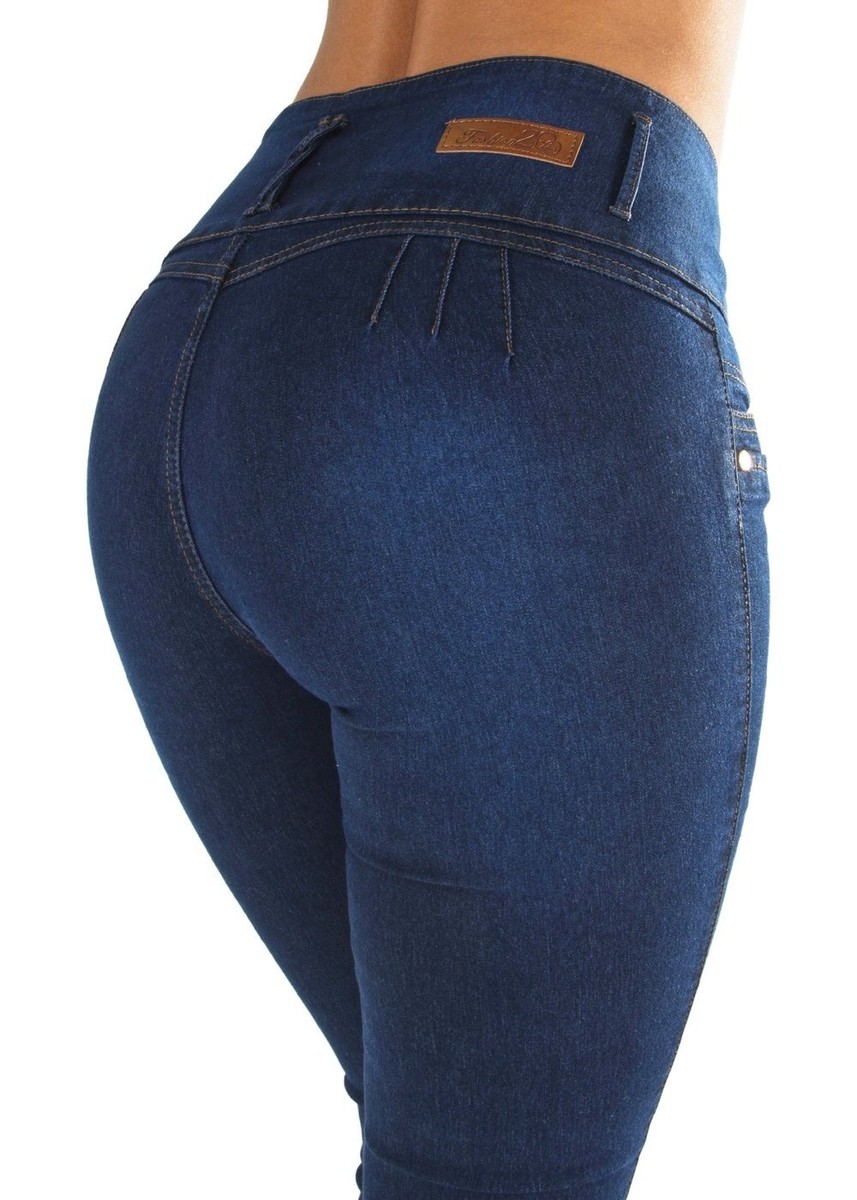 Plus Size, Butt Lifting, Levanta Cola, High Waist Sexy Skinny Jeans - Main Image