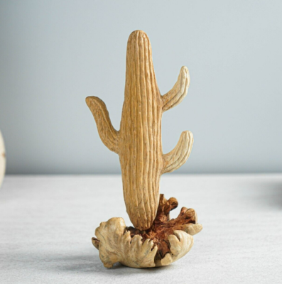 Holz Saguaro Kaktus, Skulptur, Statue, Botanik, Sukkulen,  Geburtstagsgeschenk | eBay.de