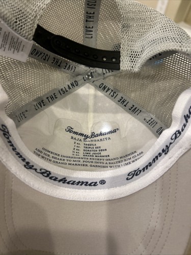 Tommy Bahama Tip Your Cap Mesh Snapback Hat Baja Margarita Cocktail Truckers NWT - Picture 3 of 3