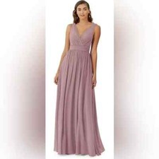 Azazie Kora dress in dusty rose Size 10