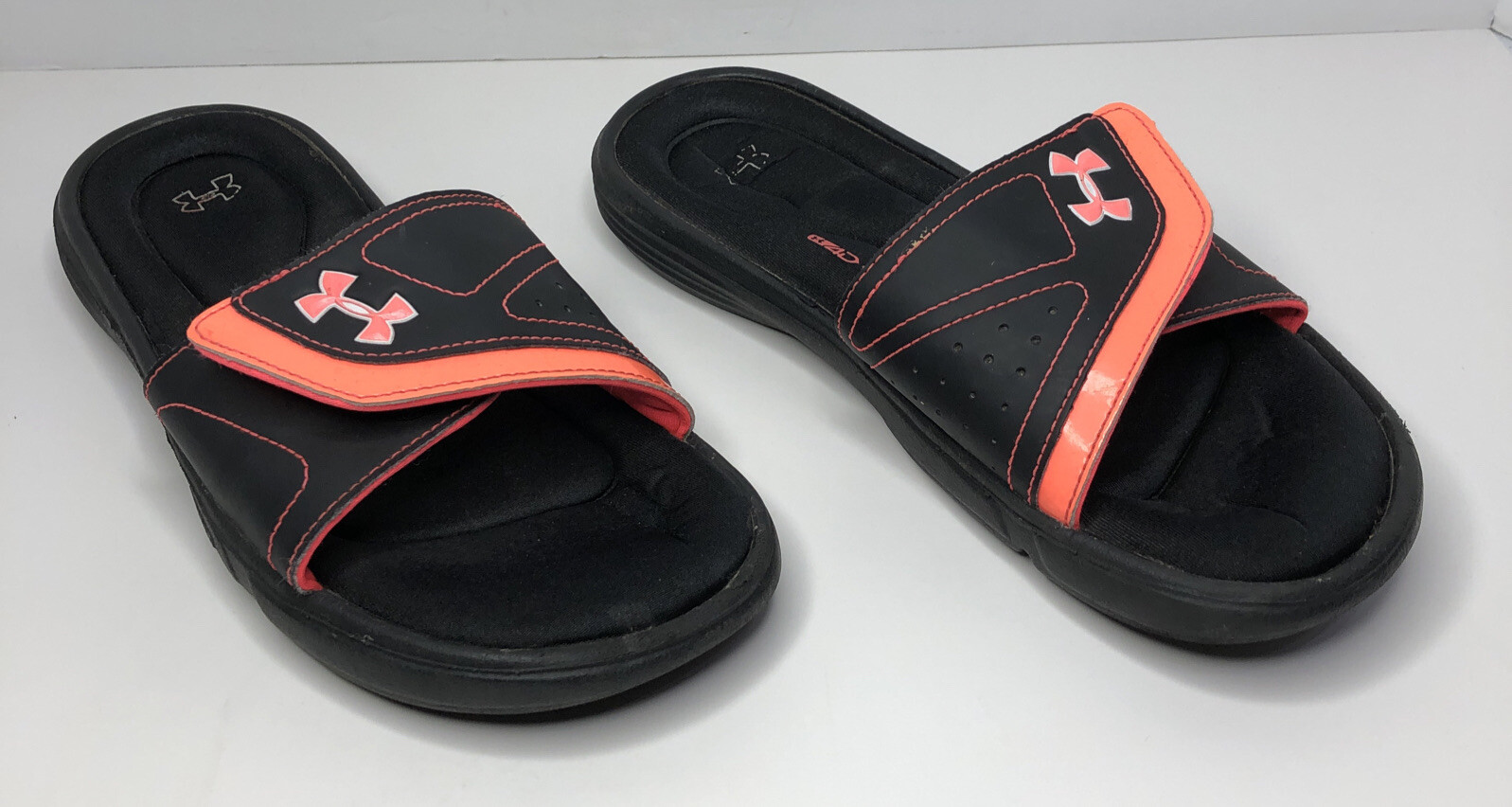under armour foam flip flops
