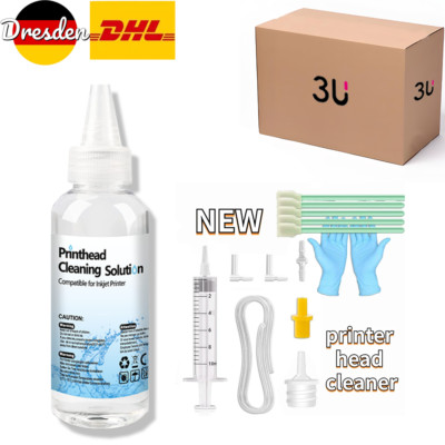 100 ml Druckkopfreiniger für Epson, Düsenreiniger mit Adapter, Druckerreinigung