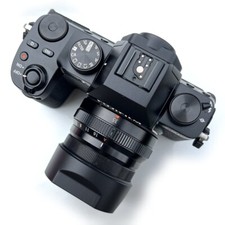 Black Square Lens Hood For Fujifilm XF35F2 XF23F2 XC35F2 Lens Bayonet Fixing