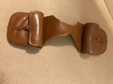 Vintage MARX Best of the West Johnny West Light Brown Saddle Bags