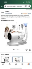 AIRROBO PG100 Dog Grooming Vacuum Kit, 12000Pa Strong Suction, Quiet, 2L #R014