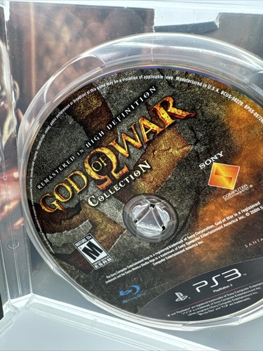 God of War 1 2 & 3 *TESTED* CIB Complete Playstation PS3 - Picture 9 of 13