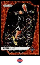 2024 Panini Prizm WNBA #101 Alysha Clark Orange Velocity Prizms