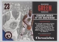 2017-18 Panini Chronicles Red 189/299 Draymond Green #40 02v3