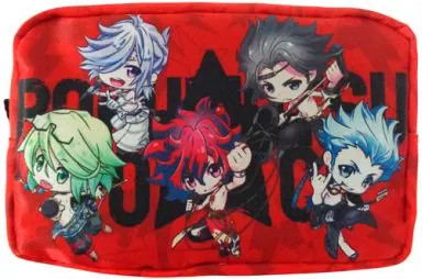 Bakumatsu Rock Chibi Pouch Set (5) Satin Bag BREAK OUT Presents