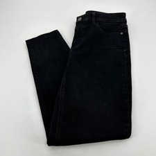 Talbots Flawless High Rise Jegging Ankle Jeans Black Size 8 Slimming Capsule
