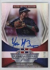 2015 Panini Elite Extra Edition Signatures 86/99 Yairo Munoz #8 Auto 1cc7