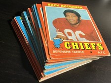 1971 Topps Football Set Builder Lot 35 Different Vintage Low Grade Cards HOF RC