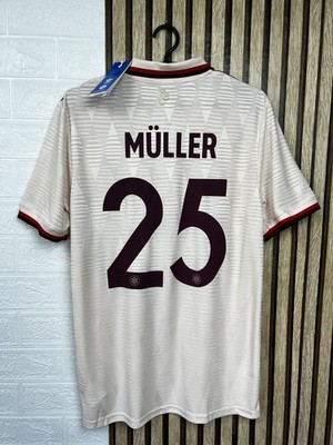 Muller Bayern Munich 2024/25 Third Authentic Jersey Soccer Adidas