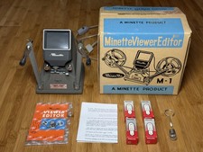 VTG 1960's Minette Viewer Editor M1 for 8 mm