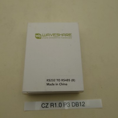 WaveShare RS232 To RS485 Converter (B) Active Digital Isolator Rail-Mount