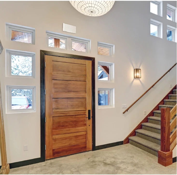 Kit de timbre con cable de 2 tonos, transformador y botón iluminado (blanco) Foto 2 de 4