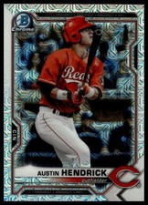 2021 Bowman #BCP-55 Austin Hendrick Chrome Prospects Mojo Refractor