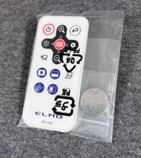 ELMO Original Remote RC-VHZ w/ battery for Document Camera Projector TT-12iD OEM