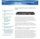Zhone MXP-150A Compact, High-Performance 1U IP ADSL2+/POTS MSAN