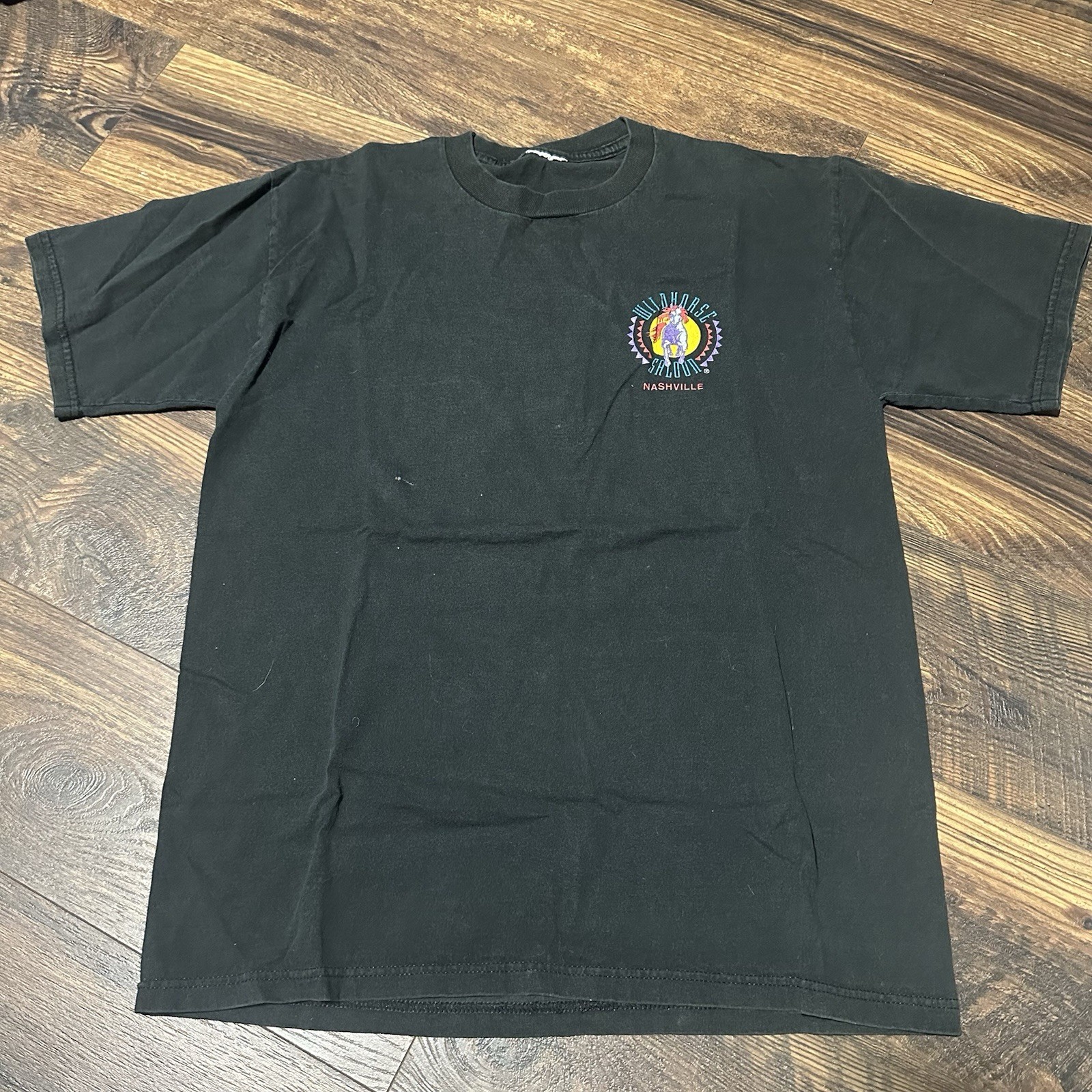 Vintage Wildhorse Saloon T-Shirt L Nashville Tennessee 90s Single-Stitch