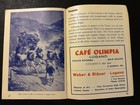VTG WWII military ephemera SWITZERLAND BRUNNEN hotel metropole TRAVEL BOOKLET  — photo 6