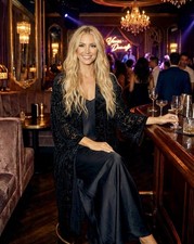 NEW Johnny Was XL Black Burnout Velvet Long Kimono Duster Wrap Jacket NWT