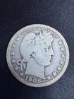 1906 Barber Silver Quarter Dollar 25C #2323