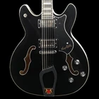 Hagstrom Viking Guitar In Gloss Black (Pre-Owned)