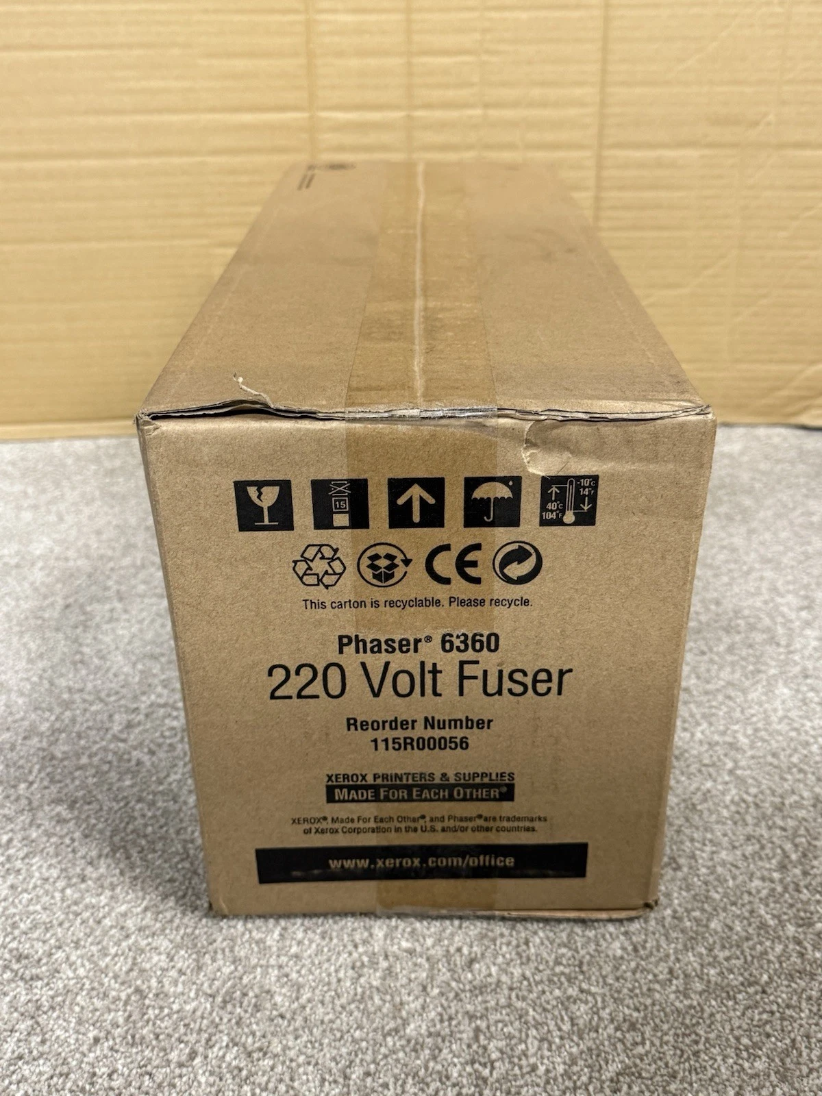 Genuine Xerox Fuser Unit 115R00056 220V Phaser 6360 - Brand New Inc VAT 2