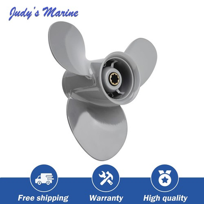 #ad 9 1 4 X 10 Aluminum Boat Propellers For Honda Engines 8 20 HP 8 Spline Tooth RH $55.99