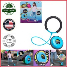 Skip It Retro Outdoor Toy, Light Up Ball and Digital Counter, Blue, Soft Foam...