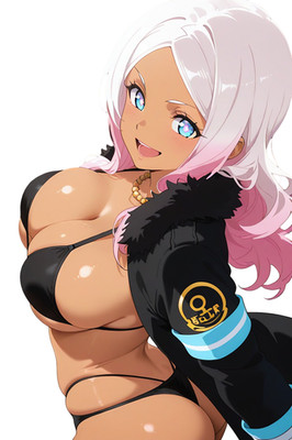 Princess Hibana Fire Force Waifu Weatherproof Anime Sticker 6'' Car Decal