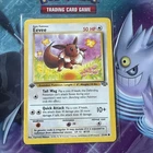 Pokemon Card Eevee Jungle 1st Edition Common 51/64 Near Mint