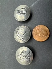 Three Native Inspired Button Covers