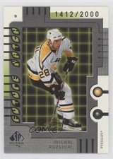1999-00 SP Authentic Future Watch 1412/2000 Michal Rozsival #112 n1u