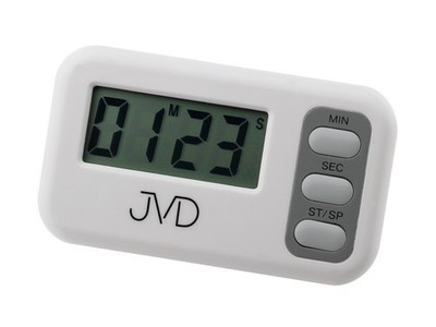 JVD DM62 Kurzzeitmesser digital weiß mit Magnet Kurzzeitwecker Küchen Timer