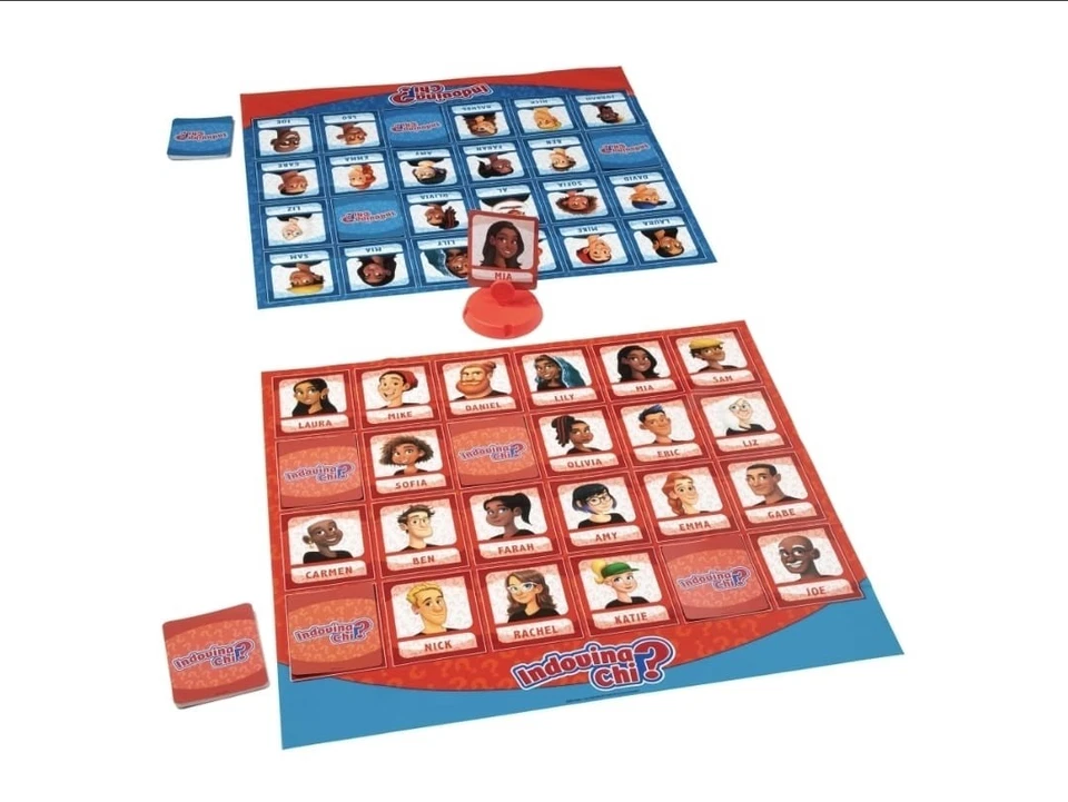 Gioco Indovina chi? Edizione Gigante con Tabellone 90x100 per Tutta la Famiglia - Immagine 2 di 4