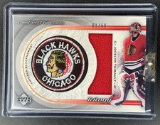 2003-04 Upper Deck Trilogy Limited Threads Jocelyn Thibault /50 #LT-16 Jersey