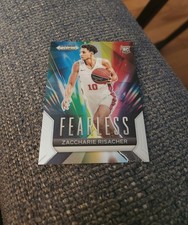 2024 Prizm Basketball Draft Zaccharie Risacher RC Fearless #11 Atlanta Hawks