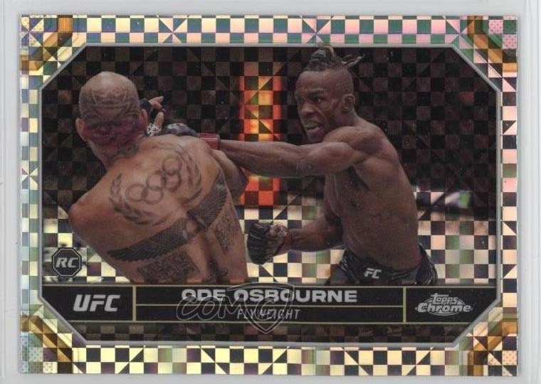 2024 Topps Chrome UFC X-Fractor Ode Osbourne #133 02v3