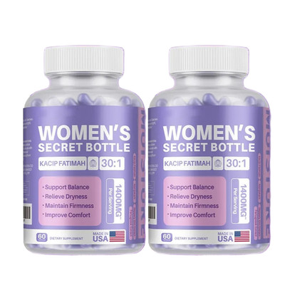 2-Pack Women s Secret Bottle Capsules - Natural Dietary Supplement - 120 Count