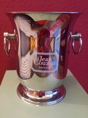 Champagnerkühler Jean Couzon Orfèvre INOX 18/10 Edelstahl Sektkühler