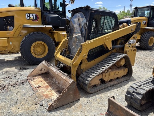 2019 Caterpillar 249D Skid Steer Crawler Track Loader Aux Hyd Cab -Parts/Repair - 第 1/12 張圖片