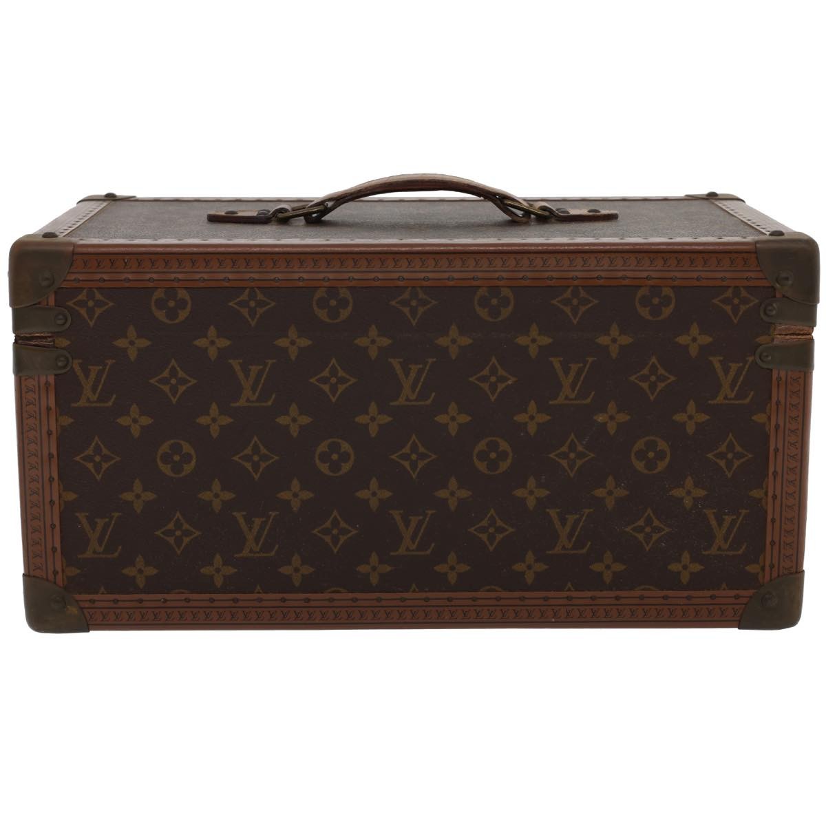 Louis Vuitton モノグラム ボックス LOUIS VUITTON Monogram Boite Buteil Hand Bag Vanity Vintage M21822