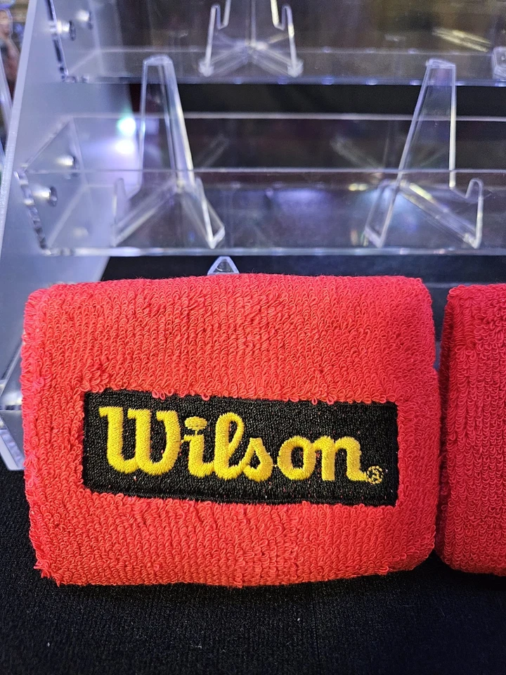 Pulsera Wilson Retro Vintage Roja Negra Foto 2 de 4